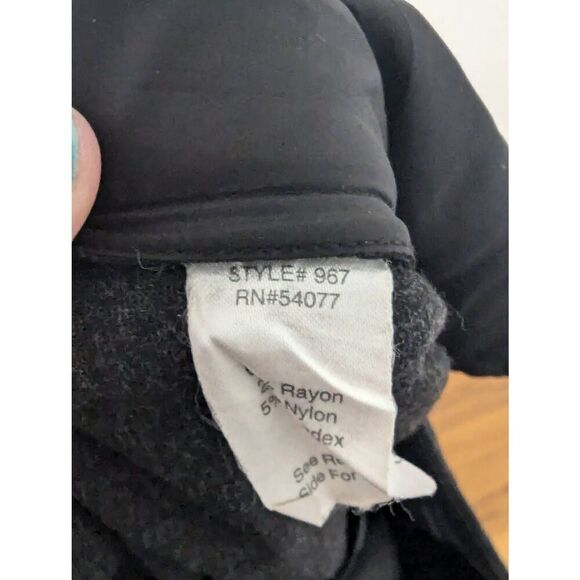 CAbi Audrey Pant Gray Side Zip Stretch Slacks Pants Style 967 - Size 4 - Picture 9 of 10